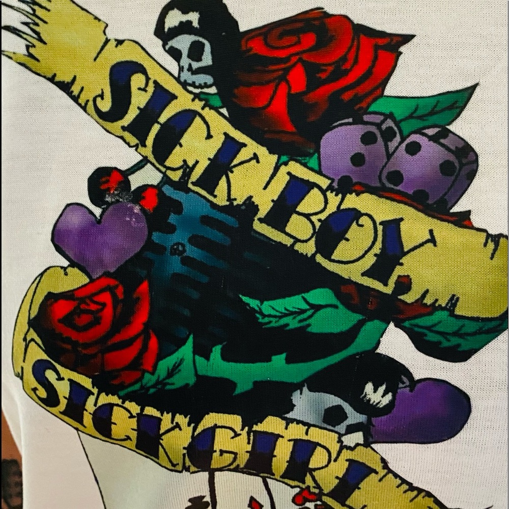 Sick Boy Sick Girl Social D Punk T-Shirt New